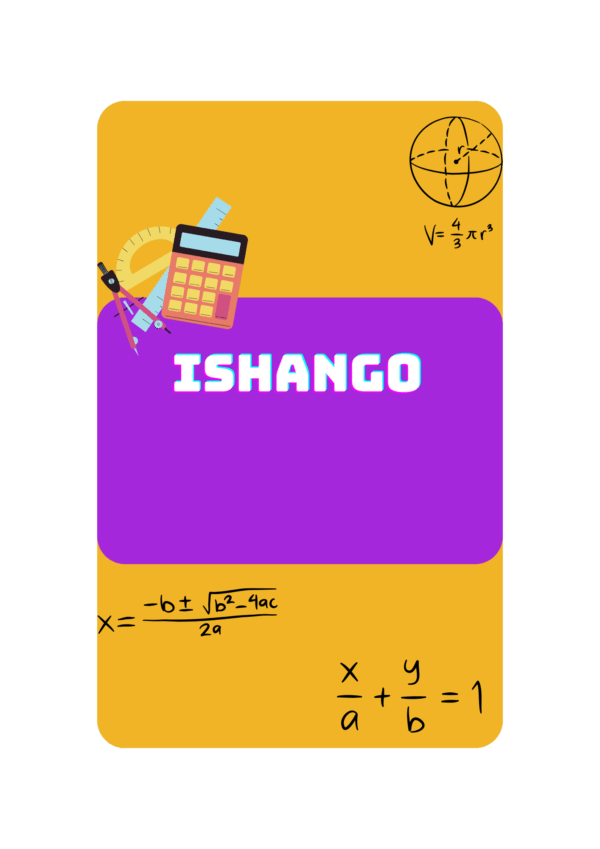 jeu de cartes éducatif et connecté Ishango