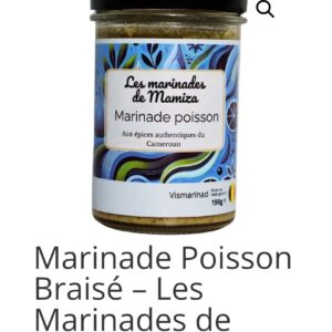 MARINADE EPICES CUISSON RAPIDE POISSON BRAISE