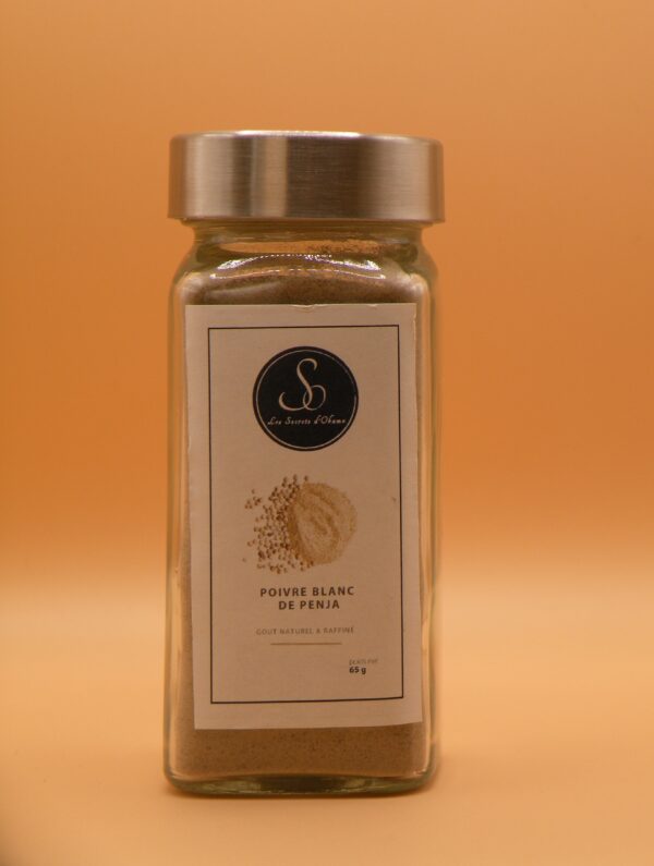 Poivre Blanc de Penja - Moulu