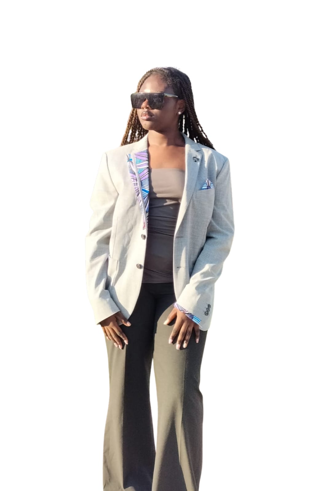 Blazer unisexe customisé M/L. Pièce unique – Image 3