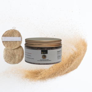 Soin Akoussa Luffa_Savon noir jouvence karite_100g